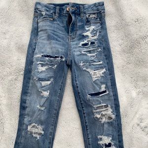 American eagle next level stretch jeans!